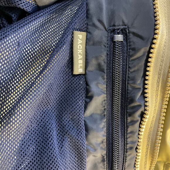 Vintage Columbia Omni Tech Khaki Zip Front Jacket Waterproof Breathable Size L - Picture 7 of 14